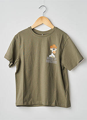 Tricou kaki NAME IT băiat