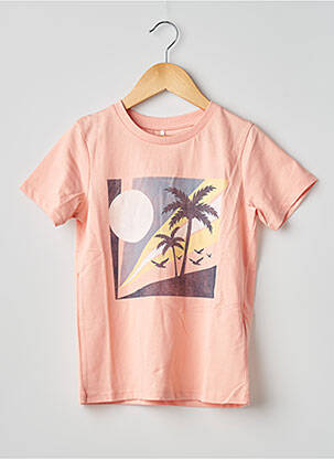 Tricou culoare piersică NAME IT băiat