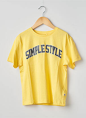 Tricou galben NAME IT băiat
