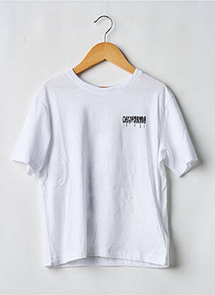 Tricou alb NAME IT garcon