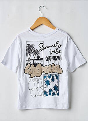 Tricou alb NAME IT garcon