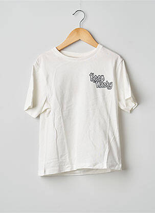 Tricou ecru NAME IT băiat