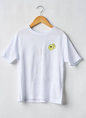 Tricou alb NAME IT băiat