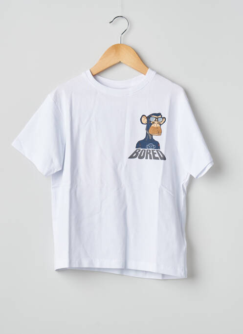 Tricou alb NAME IT garcon