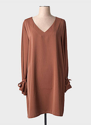 Tunică mâneci lungi maro MULTIPLES femme