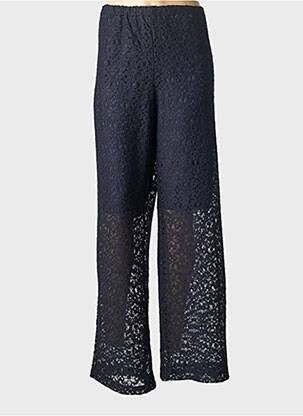 Pantalon larg albastru MULTIPLES femeie