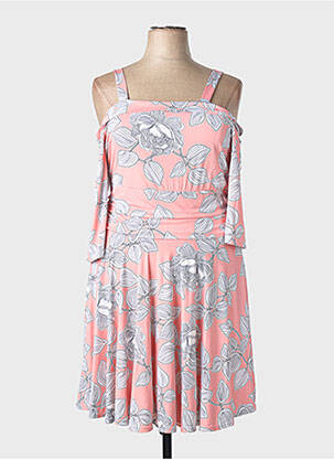 Rochie scurtă portocaliu MULTIPLES femeie