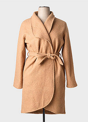 Palton lung bej MULTIPLES femme