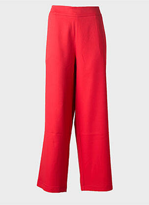 Pantalon drept roșu MULTIPLES femeie
