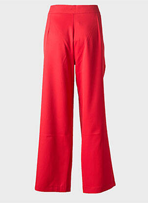 Pantalon drept roșu MULTIPLES femeie