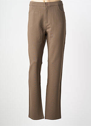 Pantalon drept kaki MULTIPLES femeie