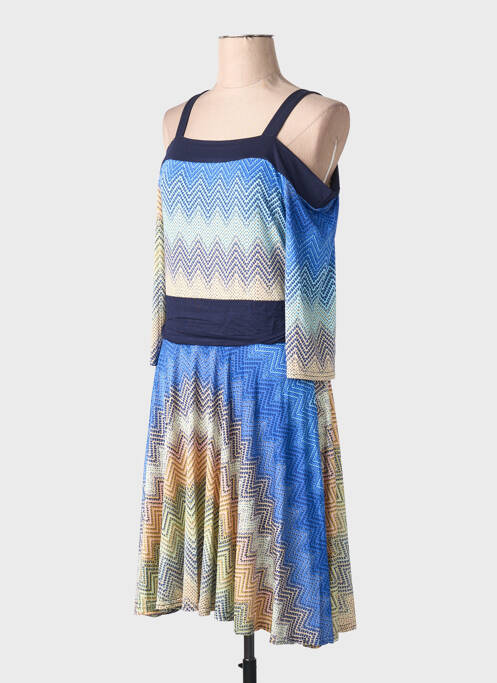Rochie scurtă albastru MULTIPLES femme