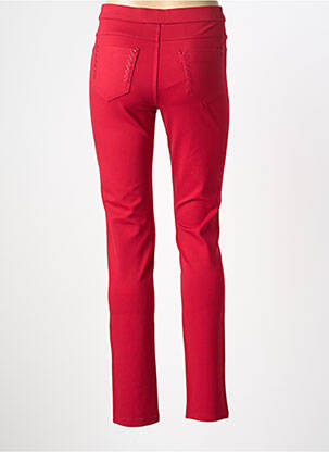 Pantalon drept roșu MULTIPLES femeie