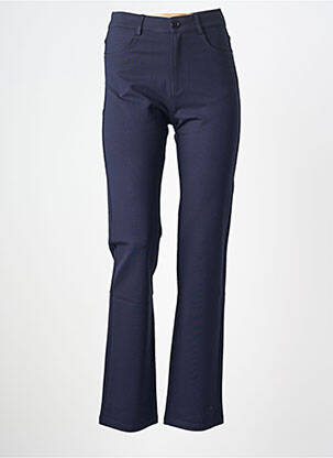 Pantalon drept albastru MULTIPLES femeie