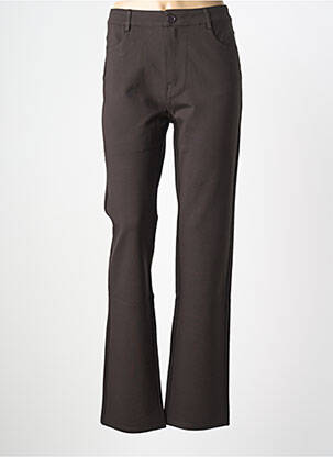 Pantalon drept maro MULTIPLES femeie