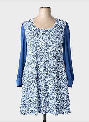 Rochie midi albastru MULTIPLES femeie