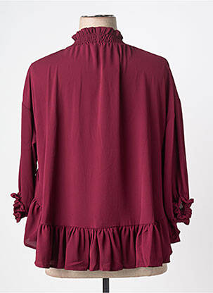 Tunică mâneci lungi violet MULTIPLES femeie