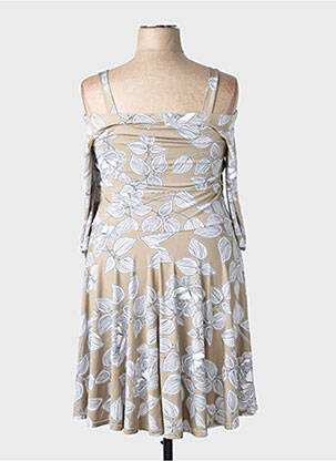 Rochie midi bej MULTIPLES femeie