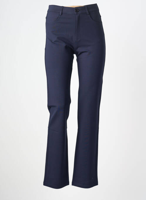 Pantalon drept albastru MULTIPLES femme