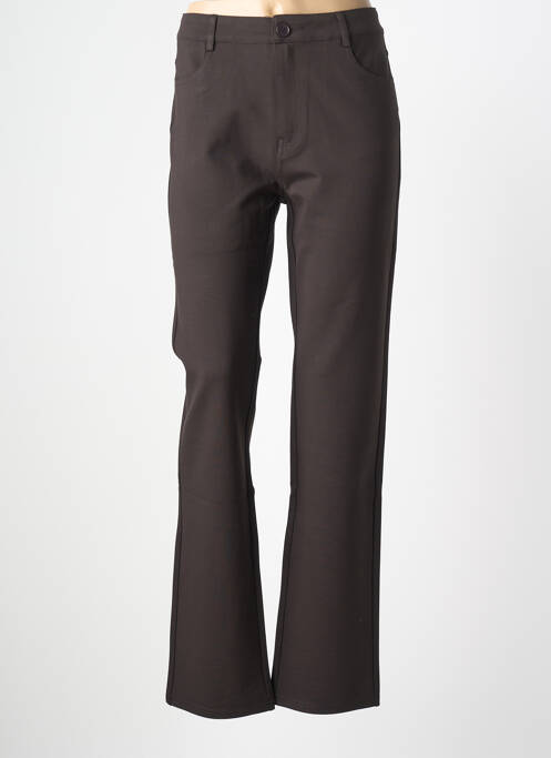 Pantalon drept maro MULTIPLES femme
