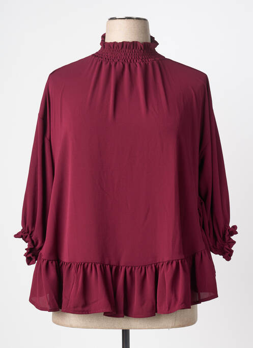 Tunică mâneci lungi violet MULTIPLES femme