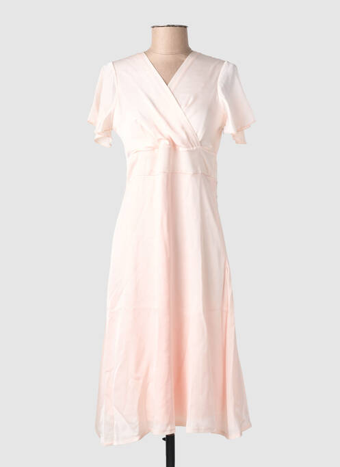 Rochie lungă roz MULTIPLES femme