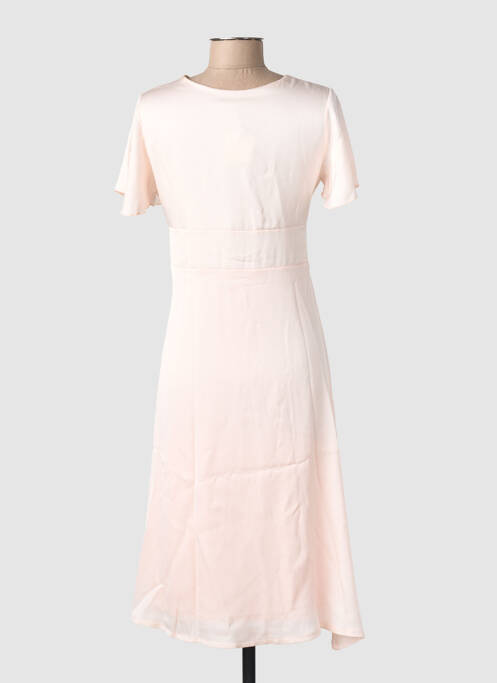 Rochie lungă roz MULTIPLES femme