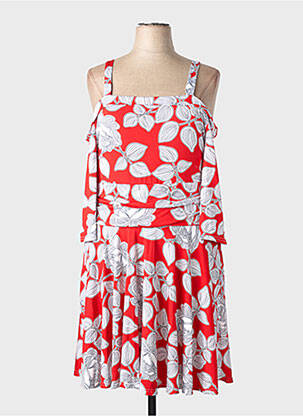 Rochie midi roșu MULTIPLES femeie
