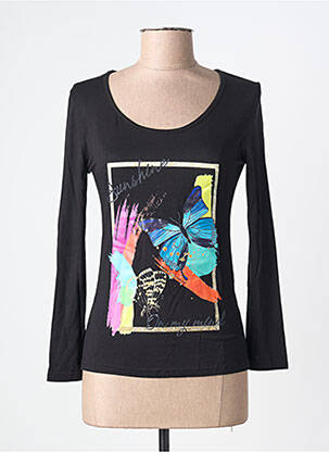 Tricou negru MULTIPLES femeie