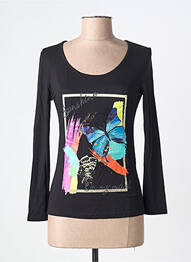 Tricou negru MULTIPLES femme
