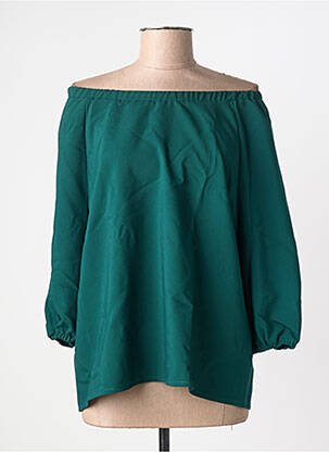 Tunică mâneci lungi verde MULTIPLES femme