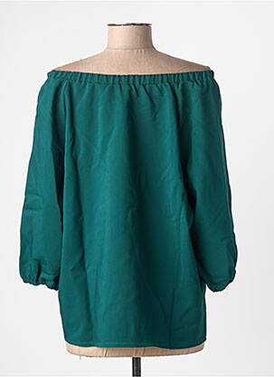 Tunică mâneci lungi verde MULTIPLES femeie