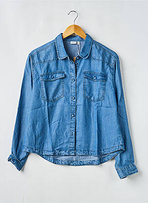 Tunică mâneci lungi albastru NAME IT fille