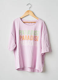 Tricou liliac NAME IT fată