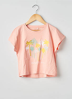 Tricou culoare piersică NAME IT fată