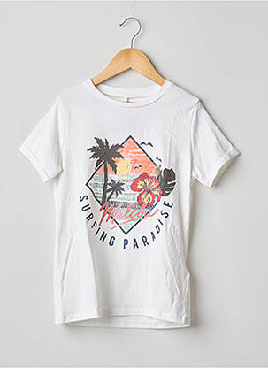 Top alb NAME IT fille