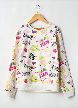 Hanorac gri deschis NAME IT fille