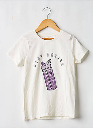 Tricou alb spart NAME IT fille