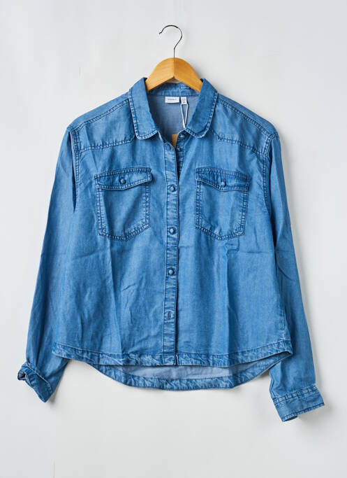 Tunică mâneci lungi albastru NAME IT fille