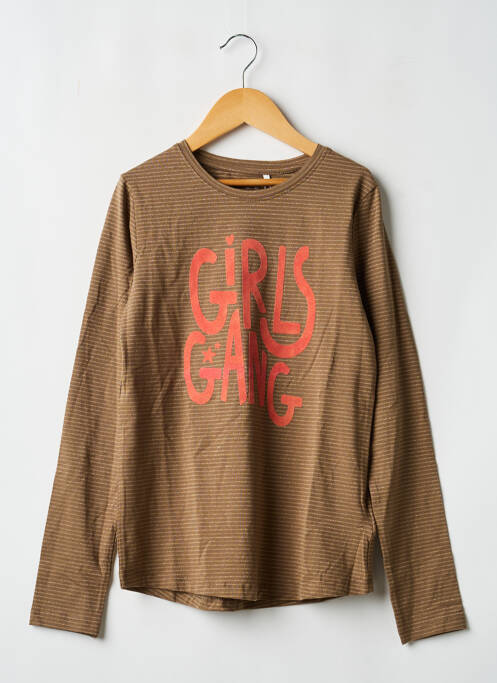 Tunică mâneci lungi gri NAME IT fille