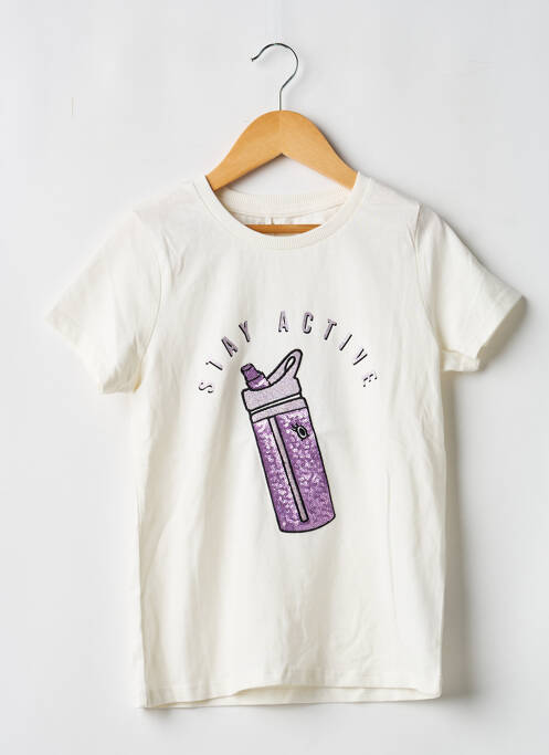 Tricou alb spart NAME IT fille