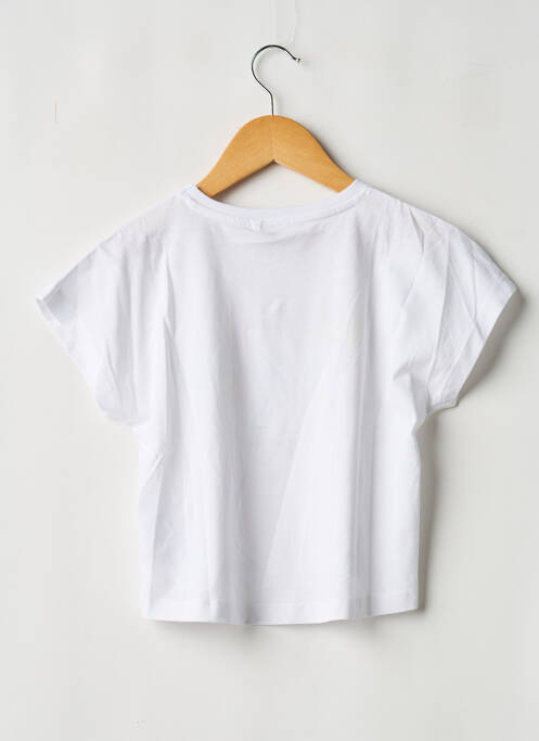 Tricou alb NAME IT fille