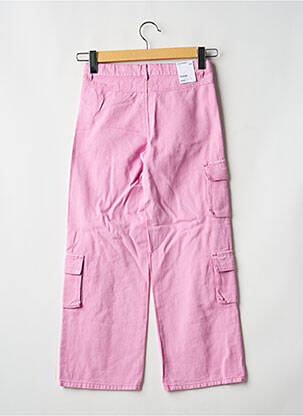 Blugi cu croială largă fucsia NAME IT fată