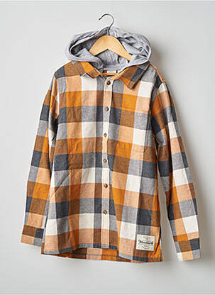 Cămașă cu mâneci lungi ocru NAME IT garcon