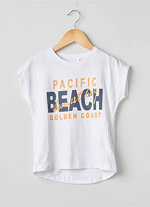 Top alb NAME IT fille