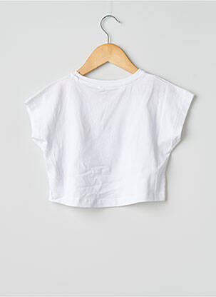Tricou alb NAME IT fată