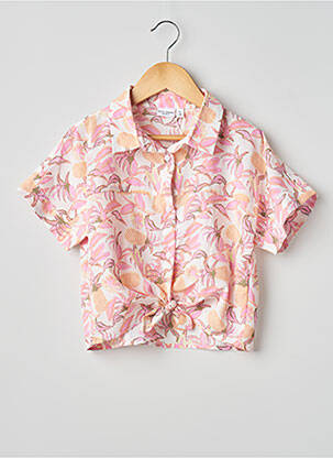 Cămașă cu mâneci scurte ecru NAME IT fille