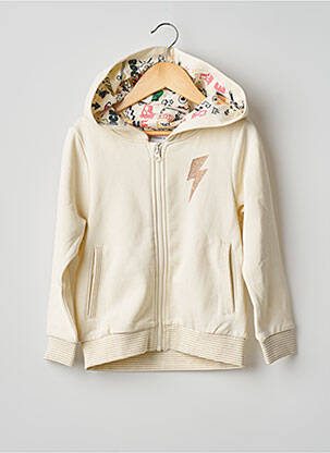Vestă cu mâneci lungi ivoriu NAME IT fille