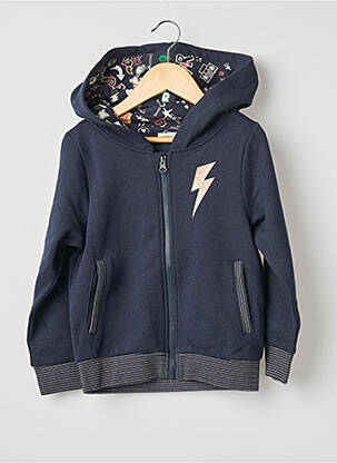 Vestă cu mâneci lungi bleumarin NAME IT fille