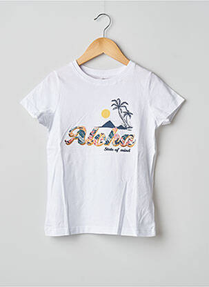 Tricou alb NAME IT fille